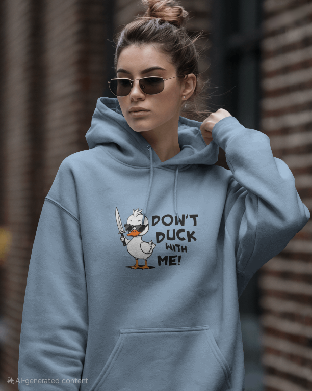 Don't Duck With Me Hoodie (Unisex)