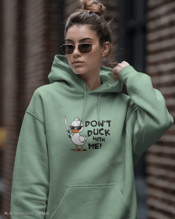 Don't Duck With Me Hoodie (Unisex)
