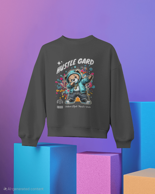 Hustle Gard Teddy Sweatshirt (Unisex)