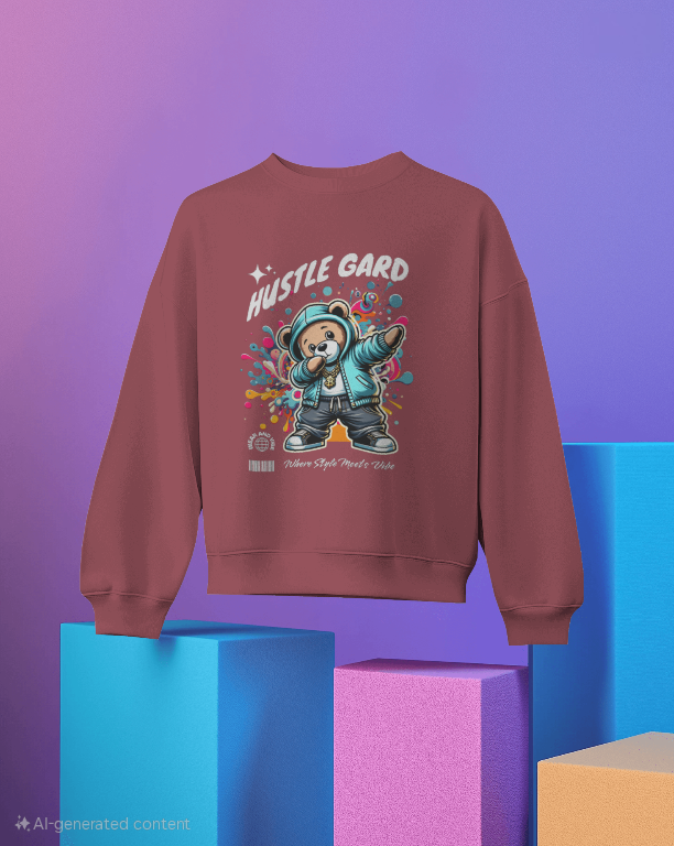 Hustle Gard Teddy Sweatshirt (Unisex)