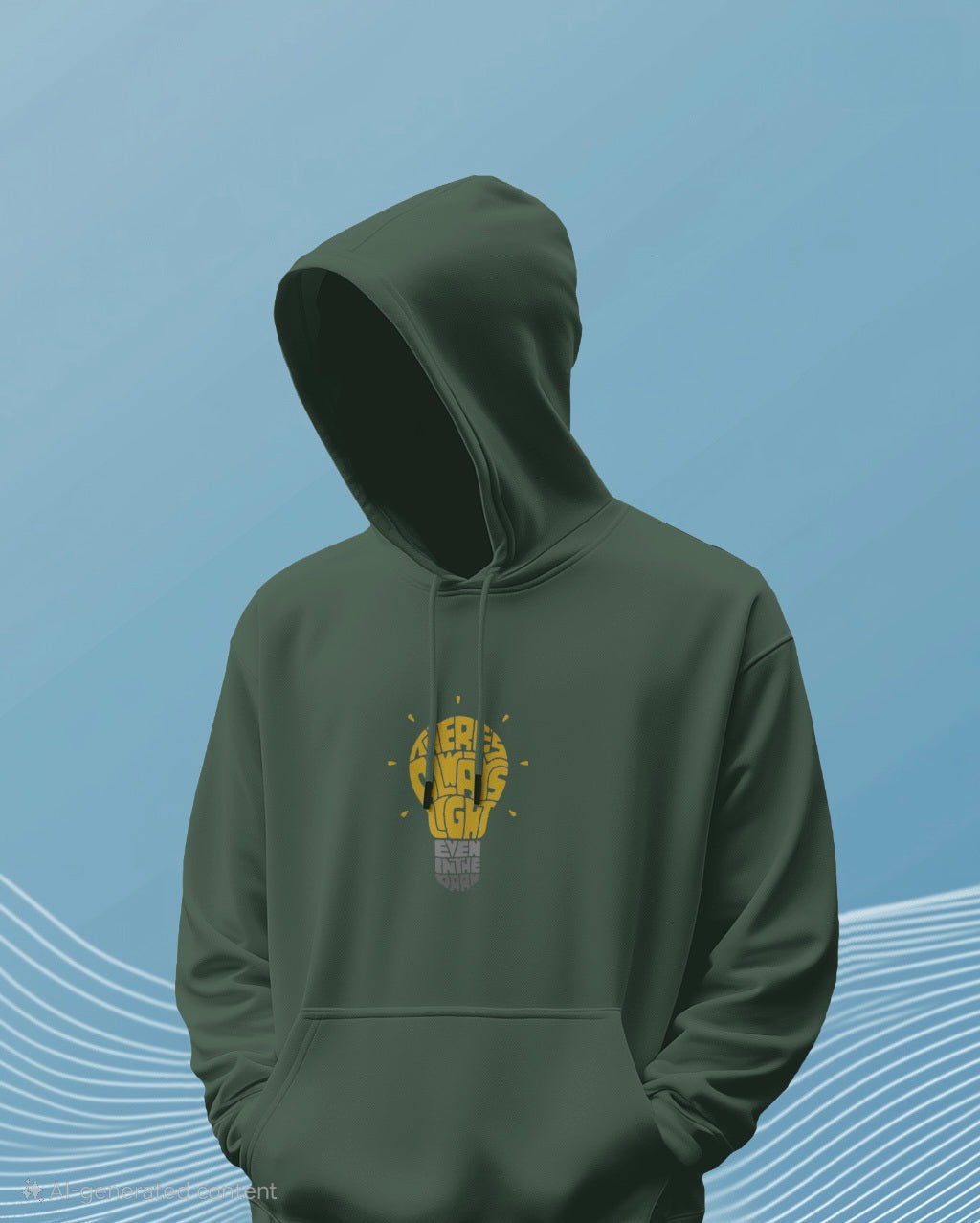 There's Always Light Hoodie (Unisex)