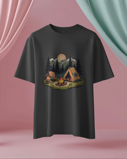 Camp Site Oversize T-Shirt