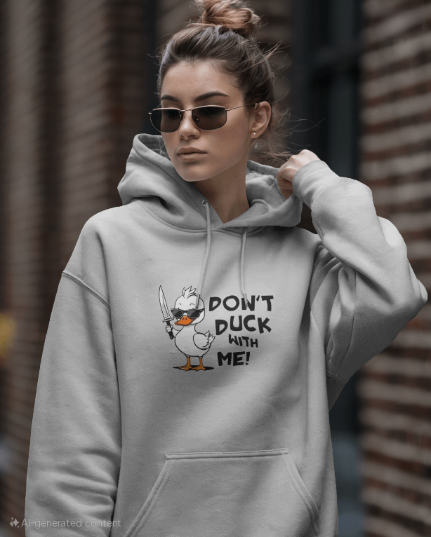 Don't Duck With Me Hoodie (Unisex)