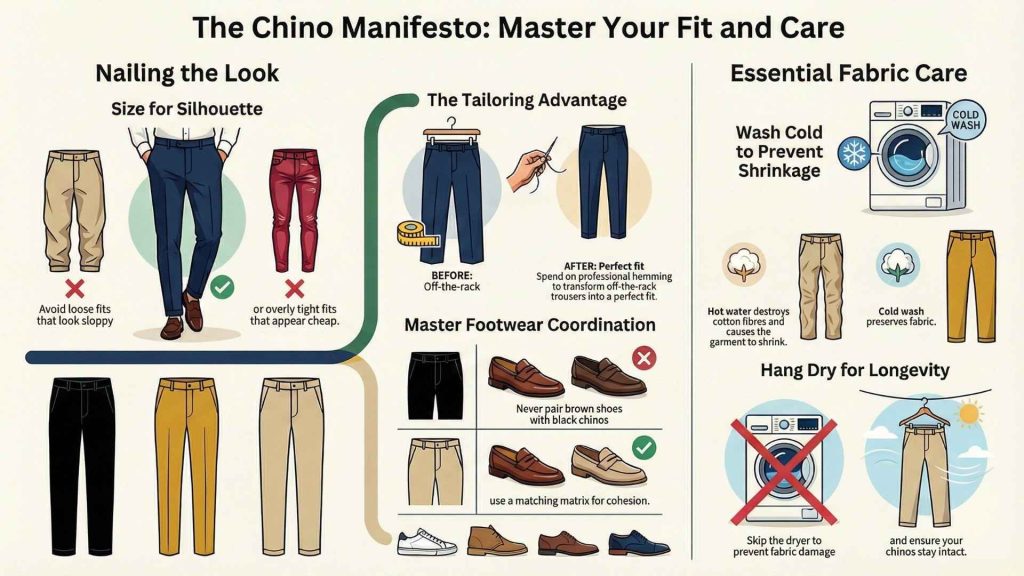 How to Wear Chinos Common Mistakes