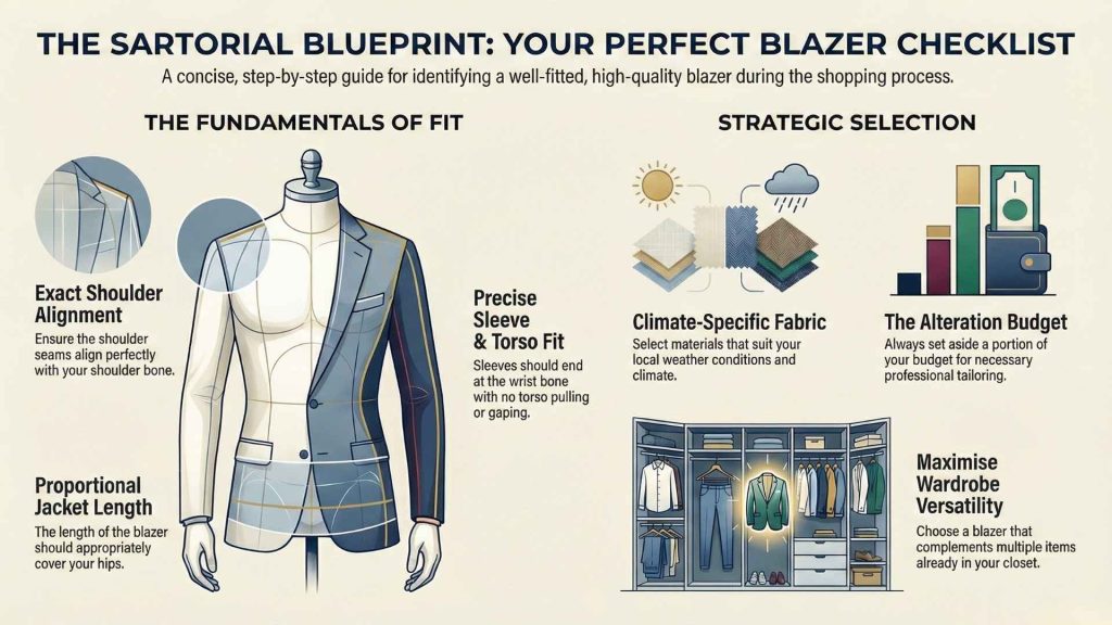 Your Checklist to Pick the Perfect Blazer