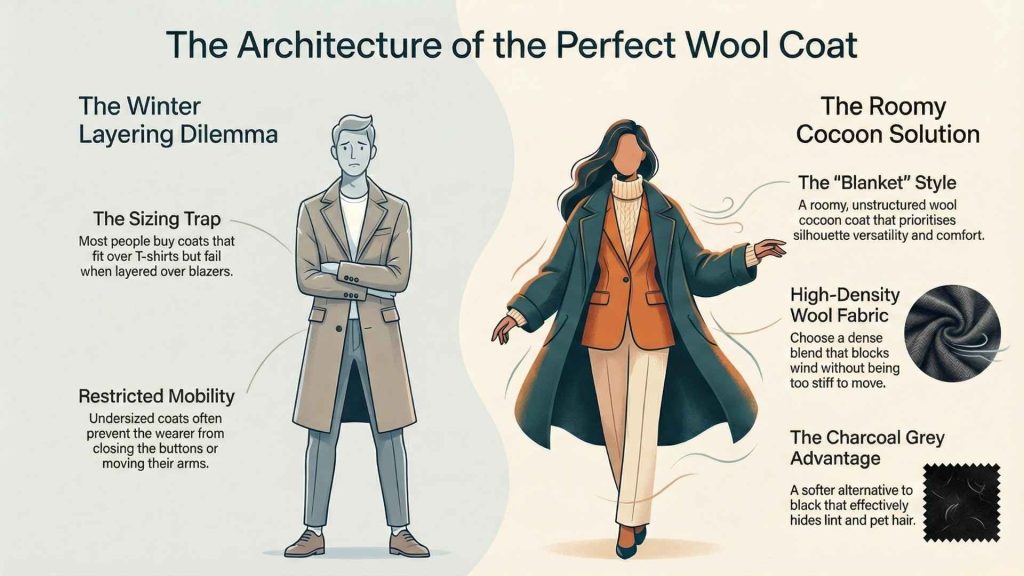 The Roomy Wool Coat