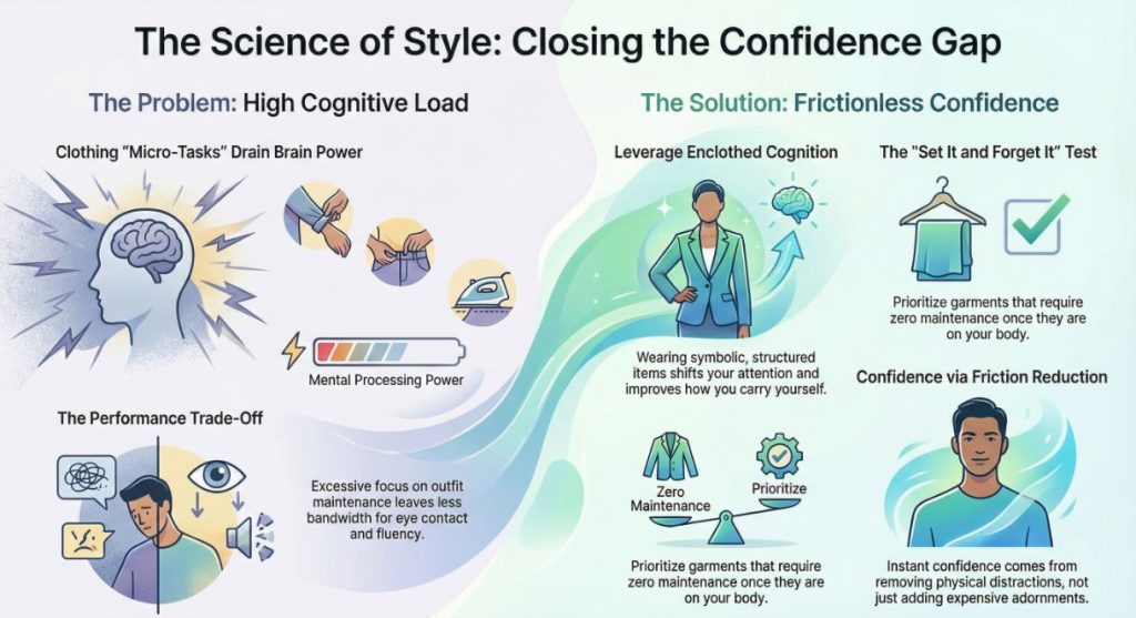 Science of Style Confidence Infographic