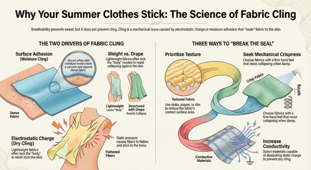 Science of Summer Fabric Cling